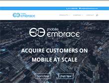 Tablet Screenshot of mobileembrace.com